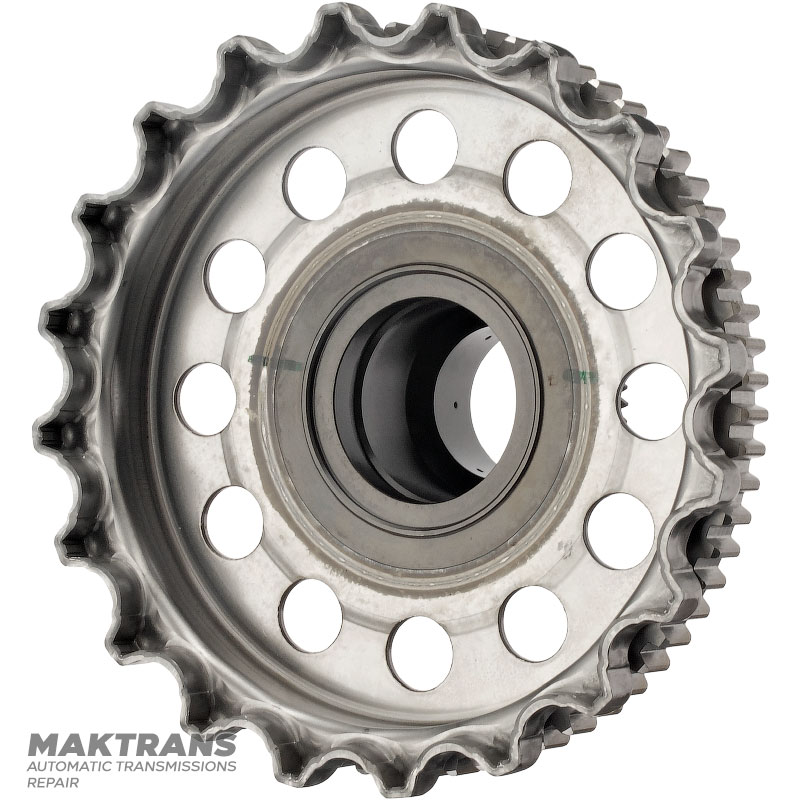 Vývodový hriadeľ (PTO) / Centrálne koleso P1 NISSAN RE6R01A / AISIN WARNER A466ND - Centrálne koleso 49 zubov (Ø 75,80 mm), Ozubené koleso vývodového hriadeľa 69 zubov (Ø 203,90 mm)