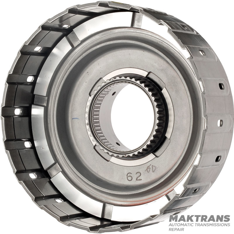 Kôš spojky K2 NISSAN RE6R01A / AISIN WARNER A466ND - celková výška bubna 101 mm, 5 trecích lamiel (výška od piestu po doraz 30 mm)