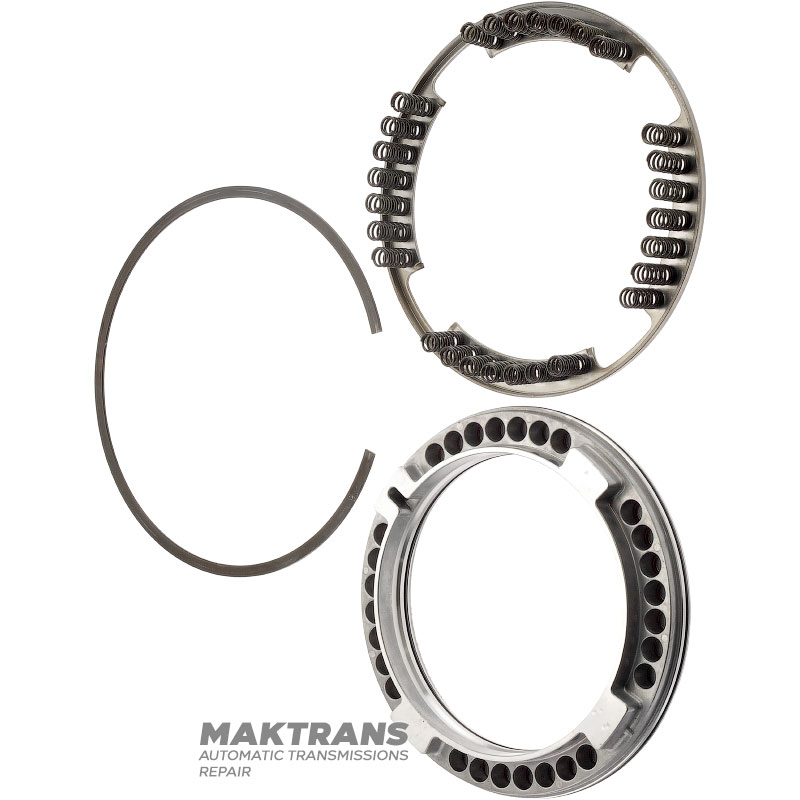 Piest s vratnou pružinou B1 Brzda NISSAN RE6R01A / AISIN WARNER A466ND - celková výška piesta 33,70 mm, vonkajší Ø 202,30 mm, vnútorný Ø 152,45 mm