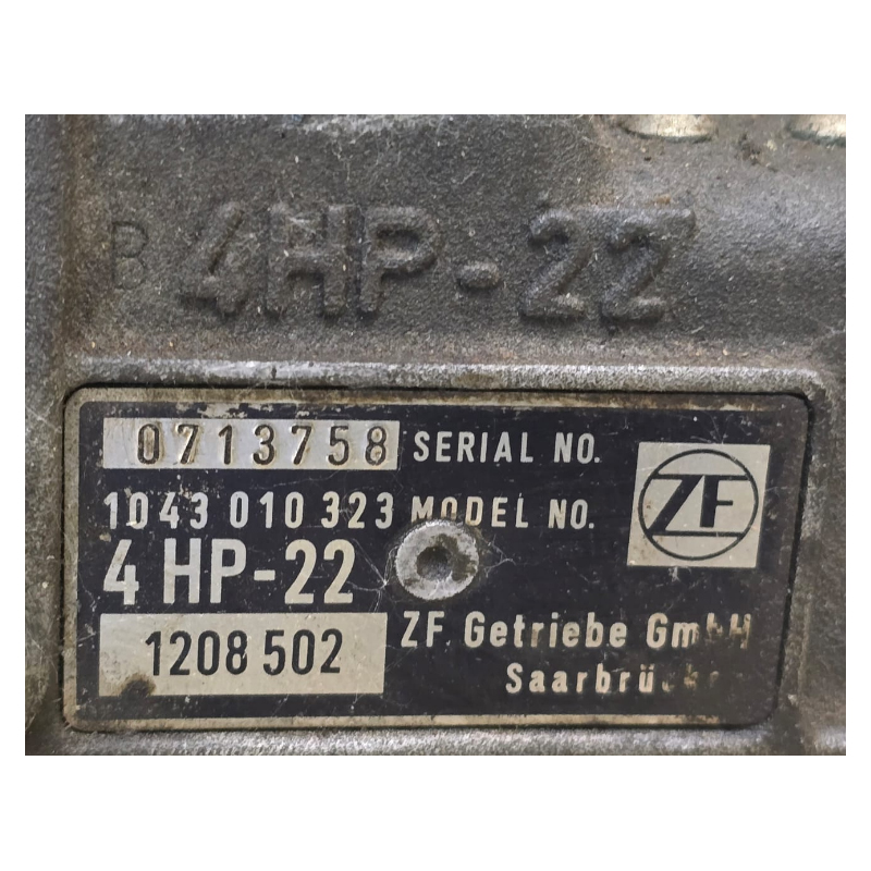 Skriňa prevodovky (zostava) ZF 4HP22 - 1043010323
