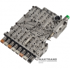 Teleso ventilu (kompletné so solenoidmi) ZF 8HP90 — použité, netestované, oddeľovacia doska A028/B028, 1087327099