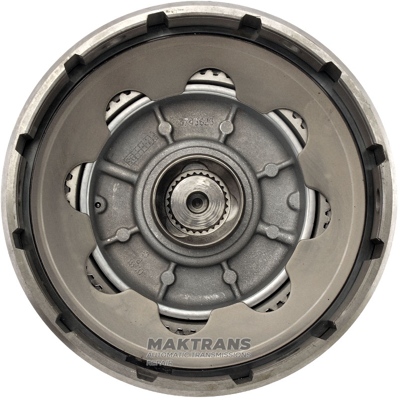 Vstupný hriadeľ / bubon spojky FORWARD DODGE / CHRYSLER 46RE, 47RE - celková dĺžka 276 mm, vonkajší Ø bubna 188,85 mm