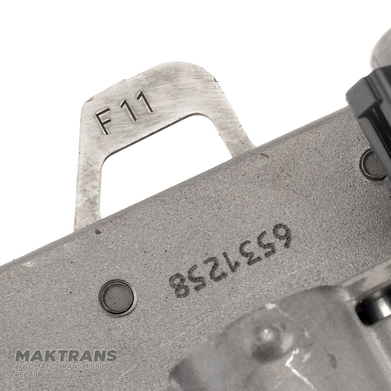 Zostava telesa ventilu so solenoidmi TOYOTA / LEXUS A750E, A750F — oddeľovacia doska F11