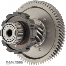 Medzihriadeľ diferenciálu FORD 6F50N, 6F55N — 18 zubov (2 zárezy, vonkajší Ø 75,25 mm), 68 zubov (vonkajší Ø 164,30 mm, šírka 22,10 mm)