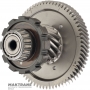 Medzihriadeľ diferenciálu FORD 6F50N, 6F55N — 18 zubov (2 zárezy, vonkajší Ø 75,25 mm), 68 zubov (vonkajší Ø 164,30 mm, šírka 22,10 mm)