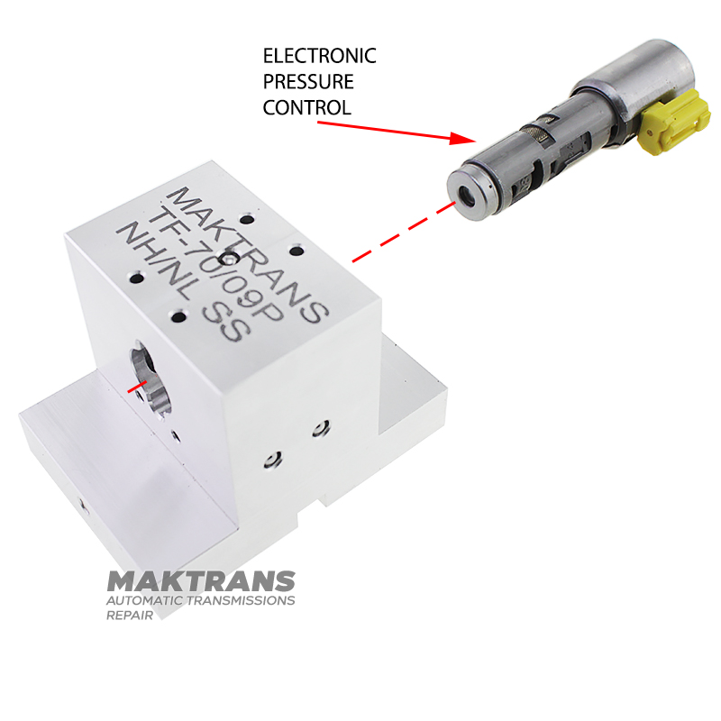 Adaptér na testovanie solenoidových ventilov AW TF-70SC NH NL, 09G 2. generácie NH NL, AA80E NH NL, U540E NH NL, FW6AEL NH