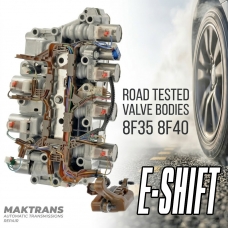 Testované teleso ventilu FORD 8F35, 8F40 E-Shift – JM5P-7A101-AE, JM5P-7G276-GA (oddeliteľná doska JM5P-7J236-DB)