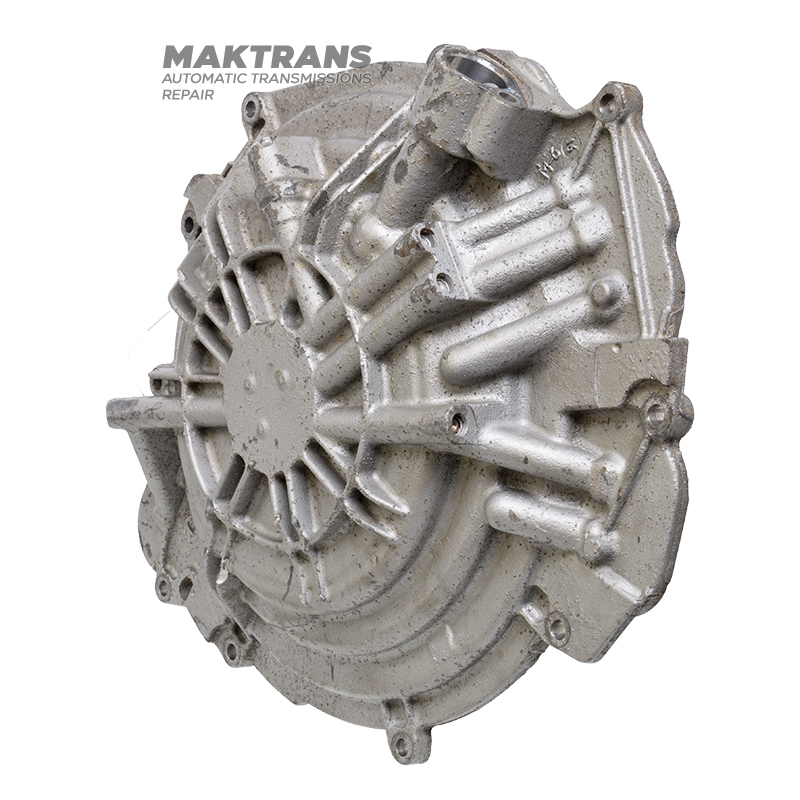 Zadný kryt FORD 6F50, 6F55 — RF8A8P-7B332-AB, RF8A8P-7B332-AA; GM 6T70, 6T75 — 24236696 (bez piestov, bez náboja)