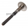 Výstupný hriadeľ 4R70W 4R75E 4R75W (AOD, AODE, AODE-W) — celková dĺžka 381 mm, 28 drážok, dĺžka drážkovanej časti 137 mm