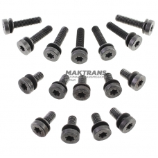 Sada montážnych skrutiek olejového čerpadla pre TOYOTA/LEXUS U660E, U660F, U760E - 9014860068, 9014860067 (vrátane 16 skrutiek)