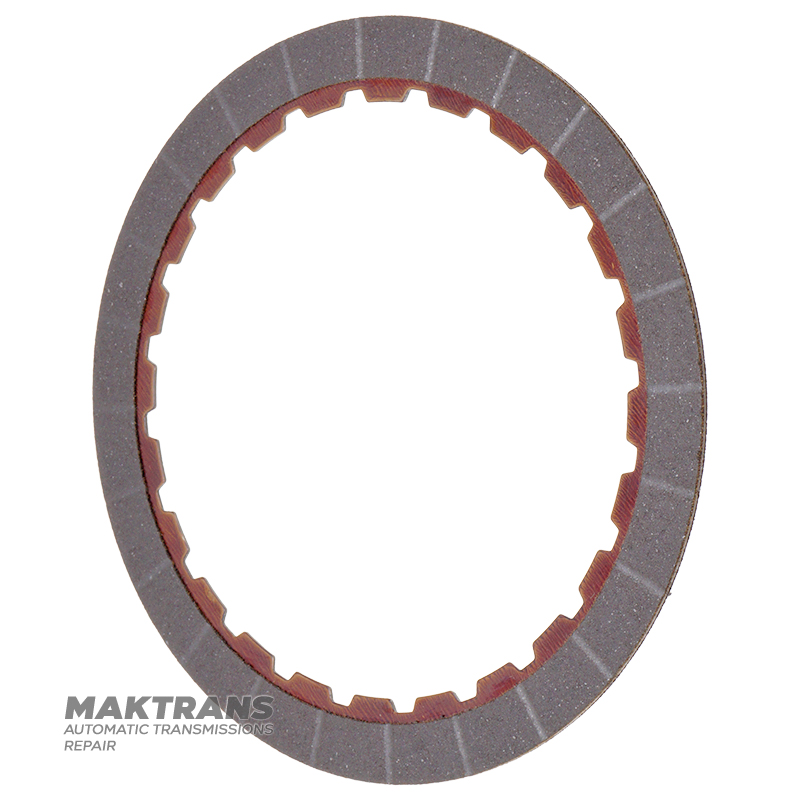 Sada trecích kotúčov FORD 6F50, 6F55 / GM 6T70E, 6T75E - 6 kotúčov v sade (121×1,6x24T)
