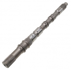 Výstupný hriadeľ RE5R05A / RE7R01A – celková dĺžka 472 mm, 32 drážok (vonkajší Ø 32,45 mm, D 35 mm), 36 drážok (vonkajší Ø 37,60 mm, D 20 mm), 32 drážok (vonkajší Ø 33,70 mm, D 45 mm)