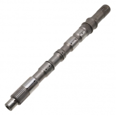 Výstupný hriadeľ RE5R05A / RE7R01A – celková dĺžka 472 mm, 32 drážok (vonkajší Ø 32,45 mm, D 35 mm), 36 drážok (vonkajší Ø 37,60 mm, D 20 mm), 32 drážok (vonkajší Ø 33,70 mm, D 45 mm)