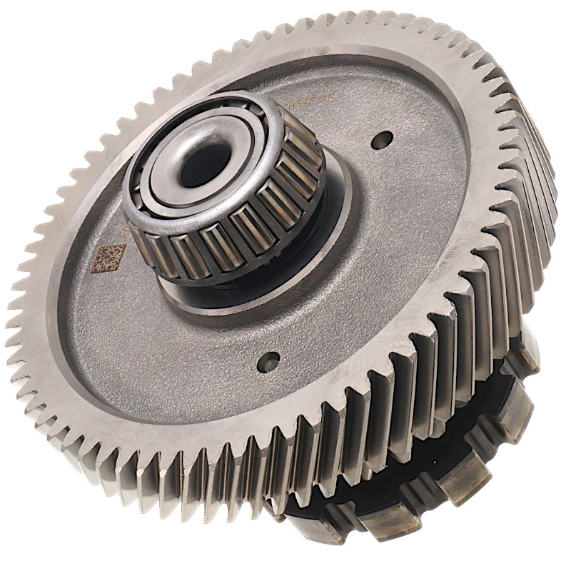 Medzihriadeľ diferenciálu FORD 6F50N, 6F55N, 8F57 — 21 zubov (2 zárezy, vonkajší Ø 85,90 mm), 68 zubov (vonkajší Ø 164,40 mm, šírka 26,65 mm)