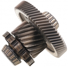 Medzihriadeľ diferenciálu FORD 6F50N, 6F55N, 8F57 — 21 zubov (2 zárezy, vonkajší Ø 85,90 mm), 68 zubov (vonkajší Ø 164,40 mm, šírka 26,65 mm), AA5P-7H348-AC