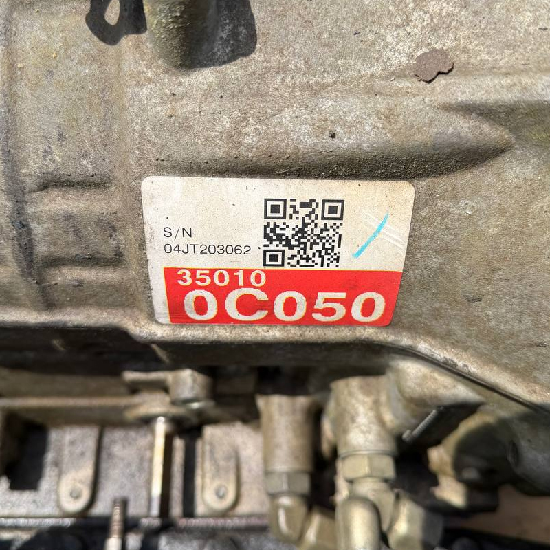 Zostava automatickej prevodovky (použitá, netestovaná) Toyota A750E (pohon zadných kolies) — 35010-0C050