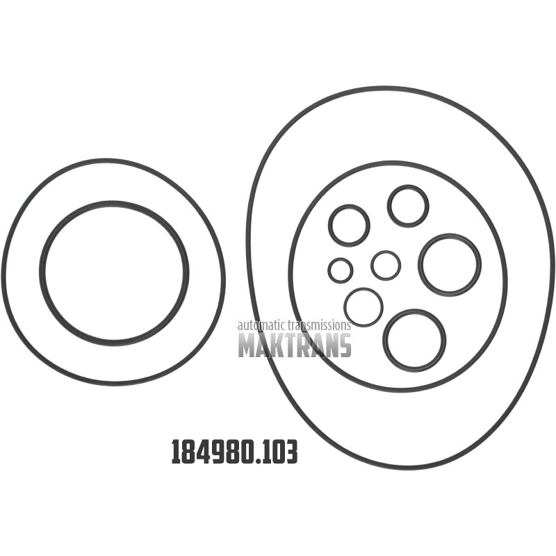 Sada tesnení ZF CFT25 VT1 ZF CFT27 02-09