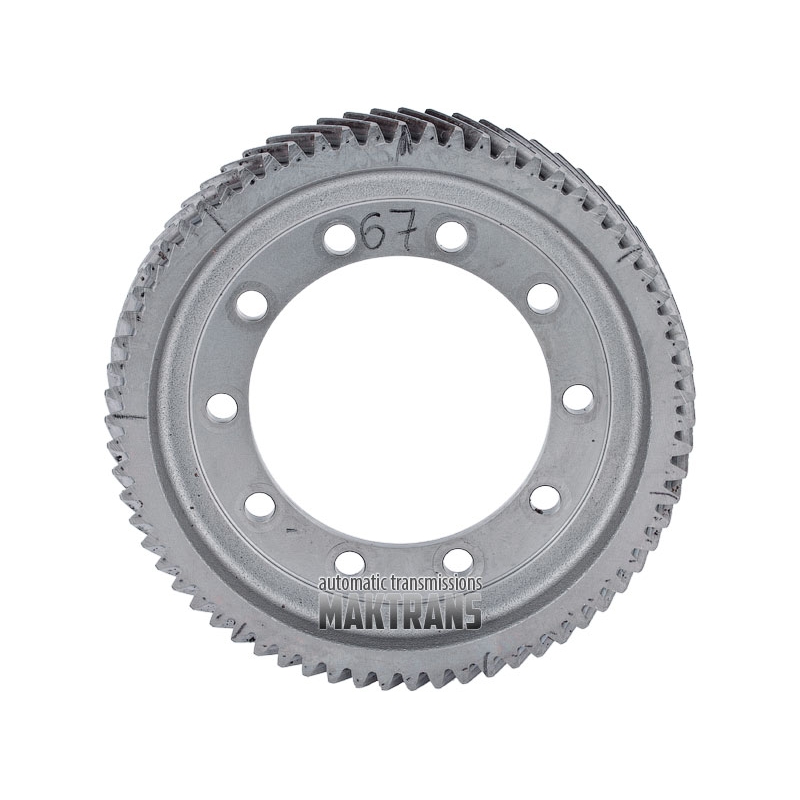 Veniec diferenciálu 67 zubov ozubené koleso 2 stupne automatická prevodovka BCLA MCLA MCTA