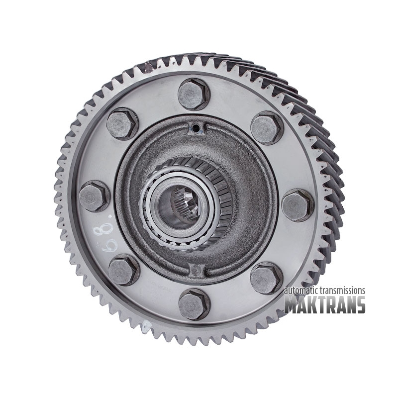 Zostava diferenciálu 68 zubov 8 skrutiek 4 pastorky automatická prevodovka JF017E