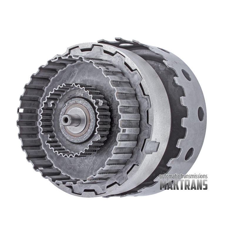 Súprava planétových súkolesí pre automatickú prevodovku ZF 5HP19 ZF 5HP19FLA (Skriňa centrálneho kolesa je vyrobená zo železného kovu, priemer centrálneho kolesa 47 mm 34 zubov) 95-up