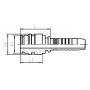 Staplelock Samec pre hadicu 6 mm